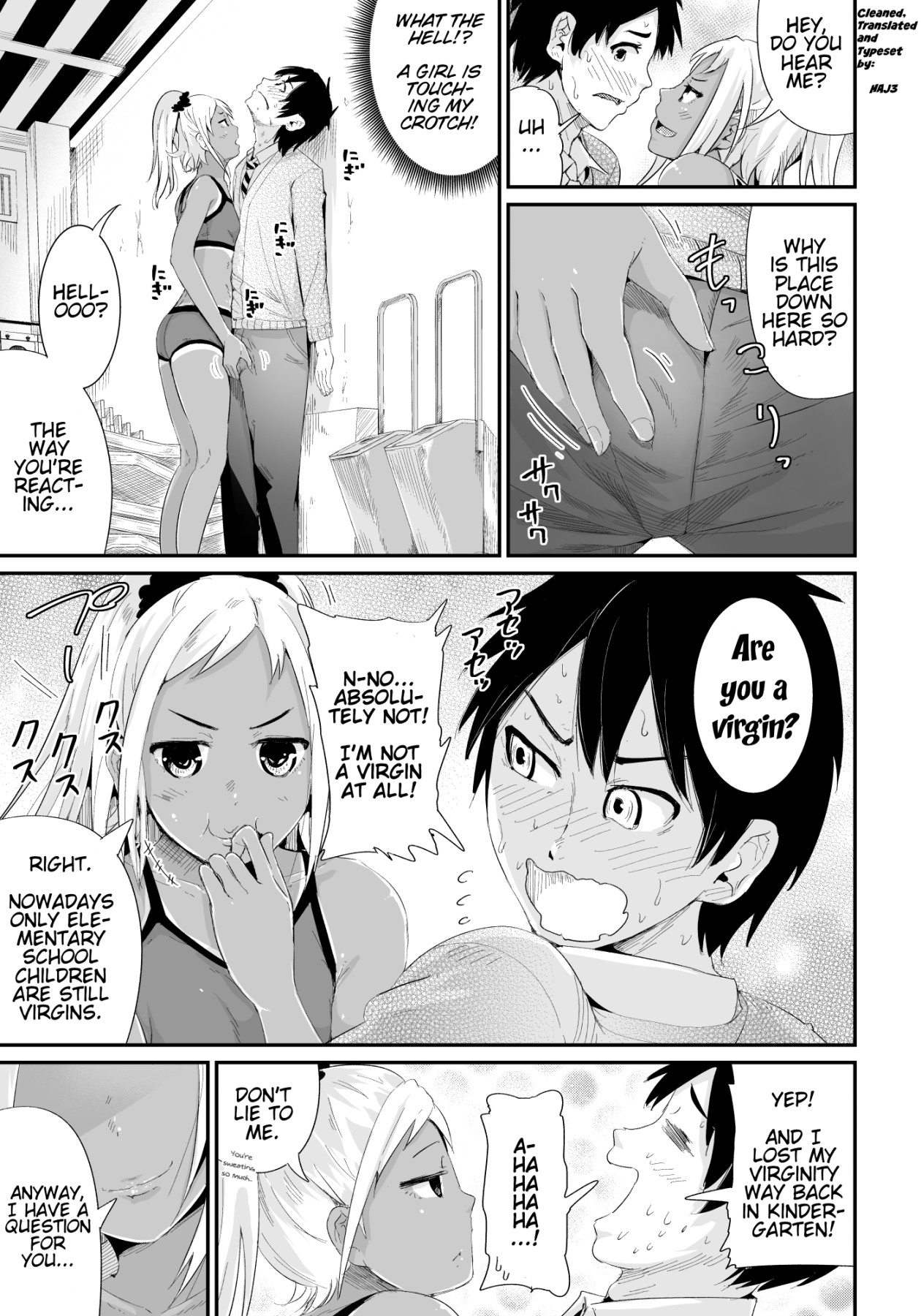 Hentai Manga Comic-Naughty Girls Seducing Me, A Virgin Boy!? 2-Read-2